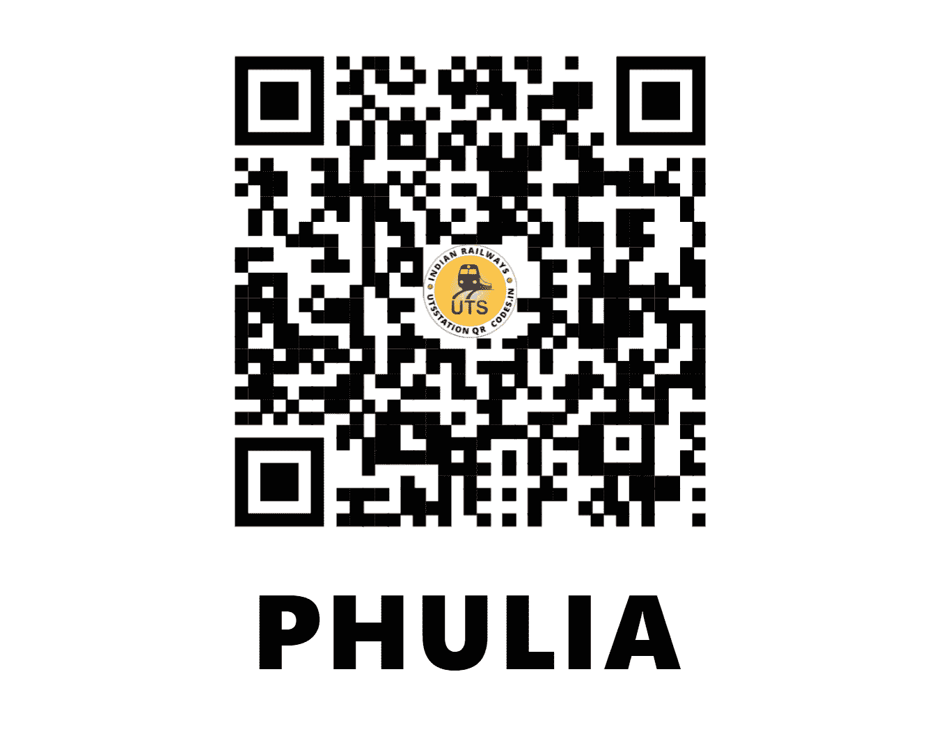 UTS QR Code for PHULIA - FLU (ER - WEST BENGAL)